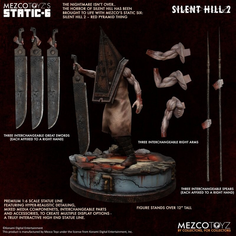 Silent Hill 2 - Red Pyramid Thing - Static Six - 1/6 (Mezco)