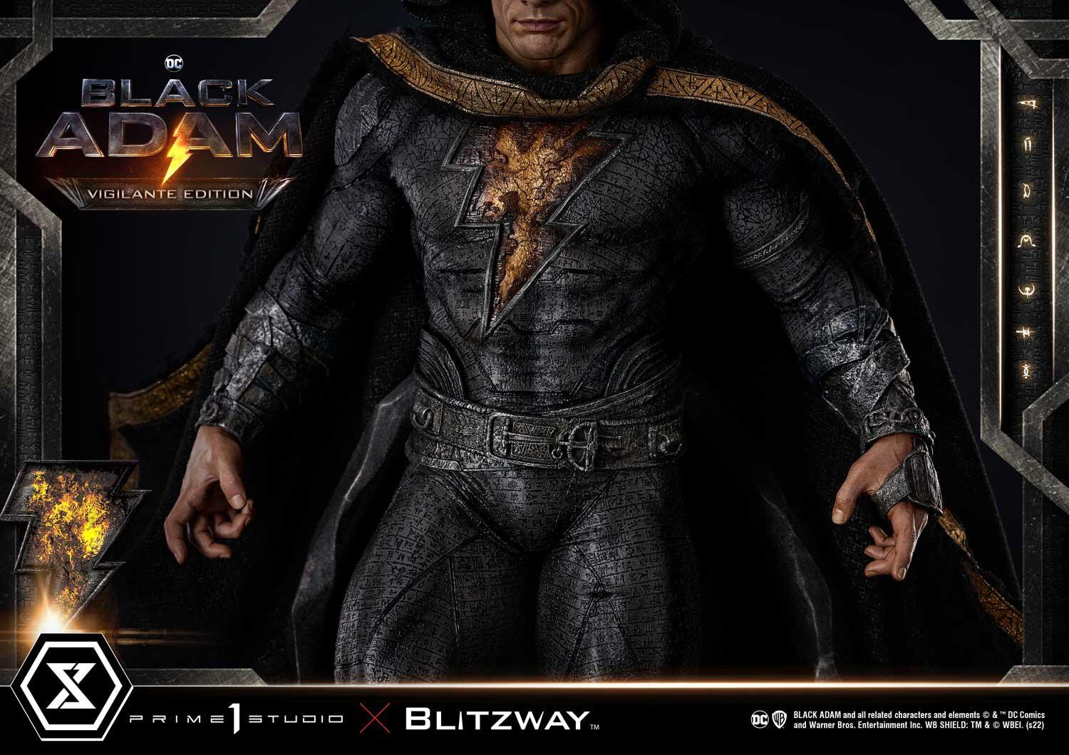 Black Adam - Museum Masterline Series (MMBA-02) - 1/3 - Vigilante Edition (Blitzway, Prime 1 Studio)