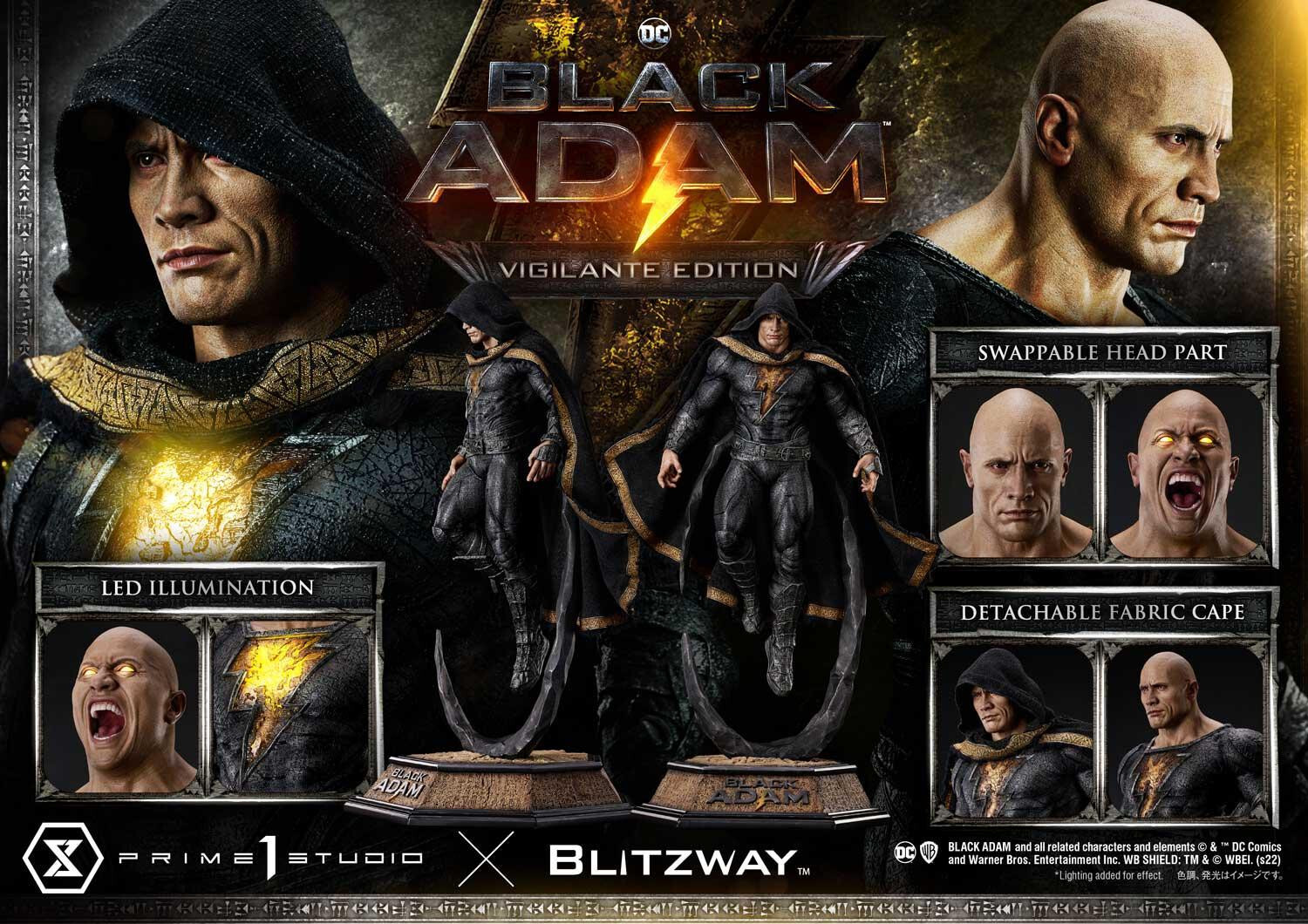 Black Adam - Museum Masterline Series  (MMBA-02) - 1/3 - Vigilante Edition (Blitzway, Prime 1 Studio) photo 28