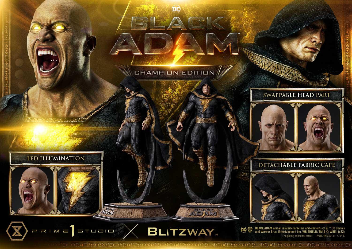 Black Adam - Museum Masterline Series  (MMBA-01) - 1/3 - Champion Edition (Blitzway, Prime 1 Studio) photo 29