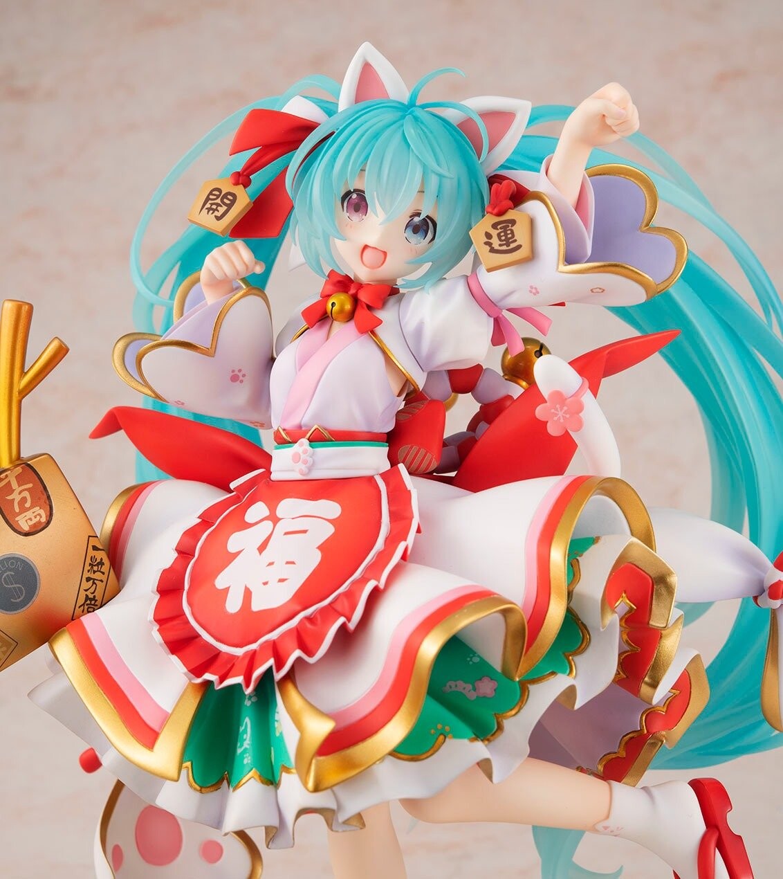 Vocaloid - Hatsune Miku - Hatsune Miku x Maneki Neko - KDcolle - 1/7 - Maneki Miku ver. (Kadokawa) photo 3