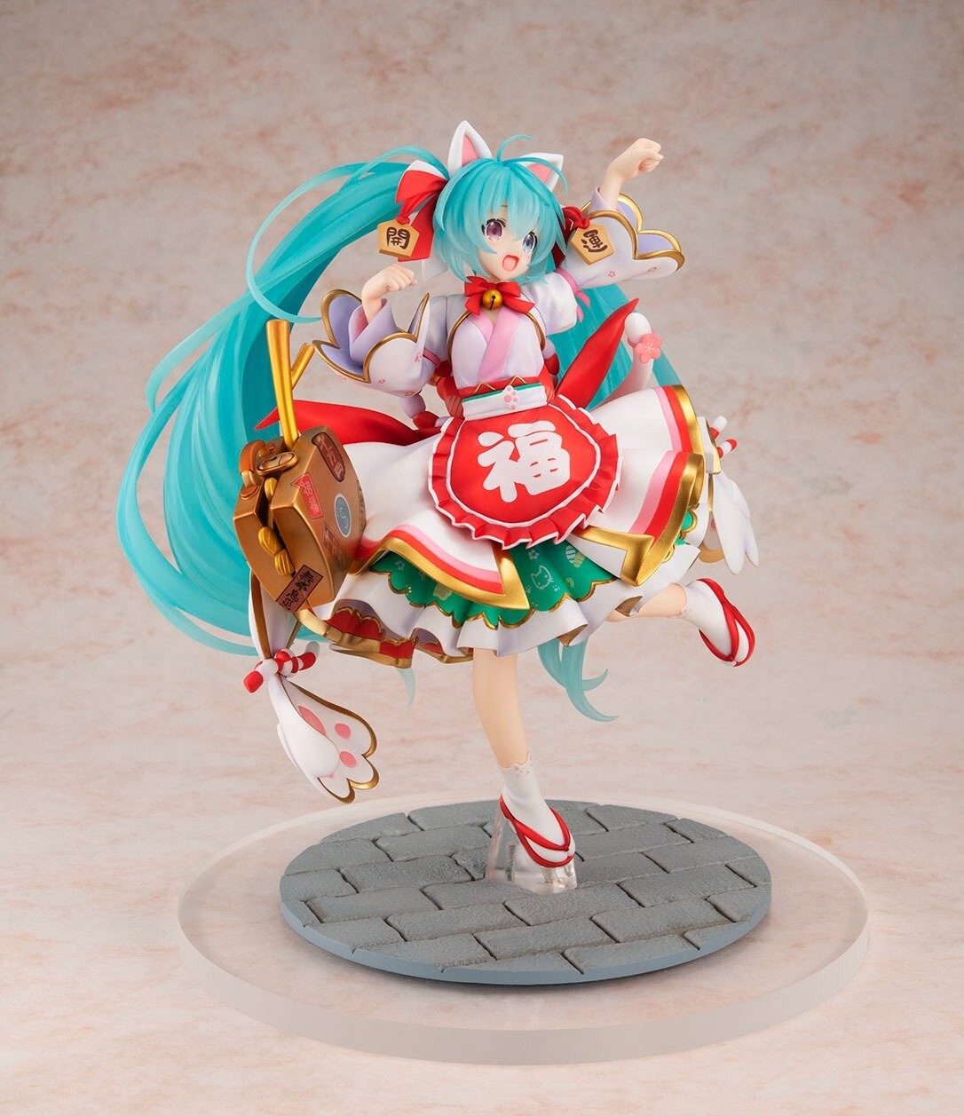 Vocaloid - Hatsune Miku - Hatsune Miku x Maneki Neko - KDcolle - 1/7 - Maneki Miku ver. (Kadokawa) photo 7