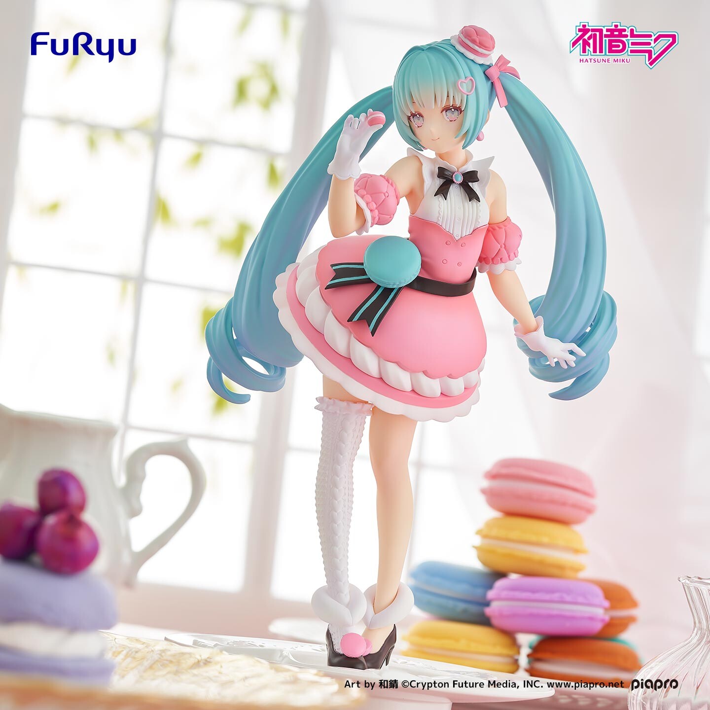Piapro Characters - Hatsune Miku - Exc∞d Creative - Sweet Sweets - Macaron (FuRyu) photo 2