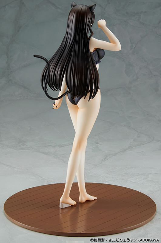Mishiranu Joshikousei ni Kankin Sareta Mangaka no Hanashi - Konata - Competition Swimsuit & Cat Lingerie - 1/6 (Kaitendoh) photo 3
