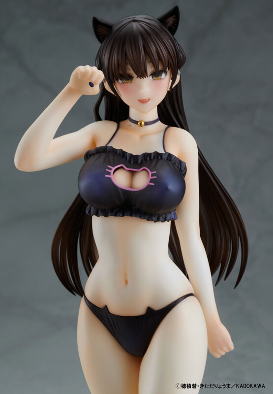 Mishiranu Joshikousei ni Kankin Sareta Mangaka no Hanashi - Konata - Competition Swimsuit & Cat Lingerie - 1/6 (Kaitendoh) photo 9