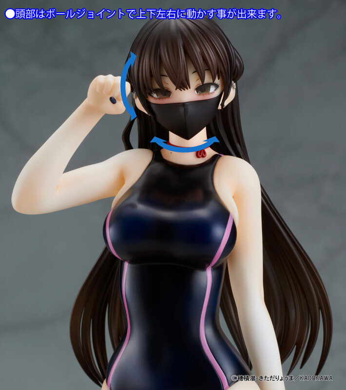Mishiranu Joshikousei ni Kankin Sareta Mangaka no Hanashi - Konata - Competition Swimsuit & Cat Lingerie - 1/6 (Kaitendoh) photo 21