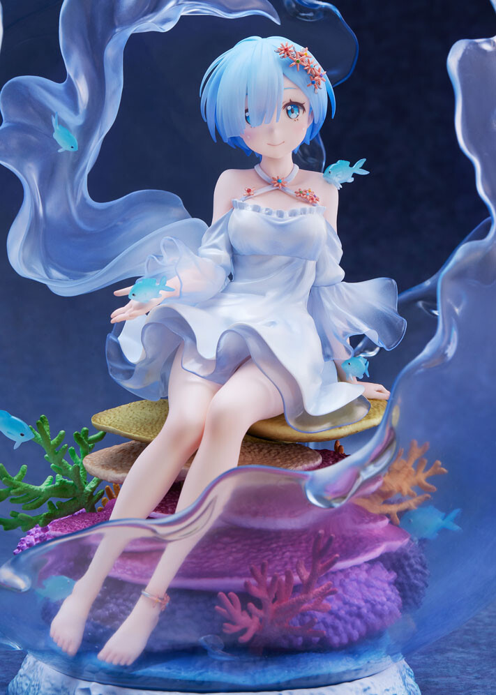 Re:Zero kara Hajimeru Isekai Seikatsu - Rem - F:Nex - 1/7 - Aqua Orb Ver. (FuRyu)