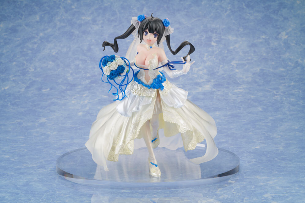 Dungeon ni Deai o Motomeru no wa Machigatteiru Darou ka IV - Hestia - F:Nex - 1/7 - Wedding Dress (FuRyu) photo 5