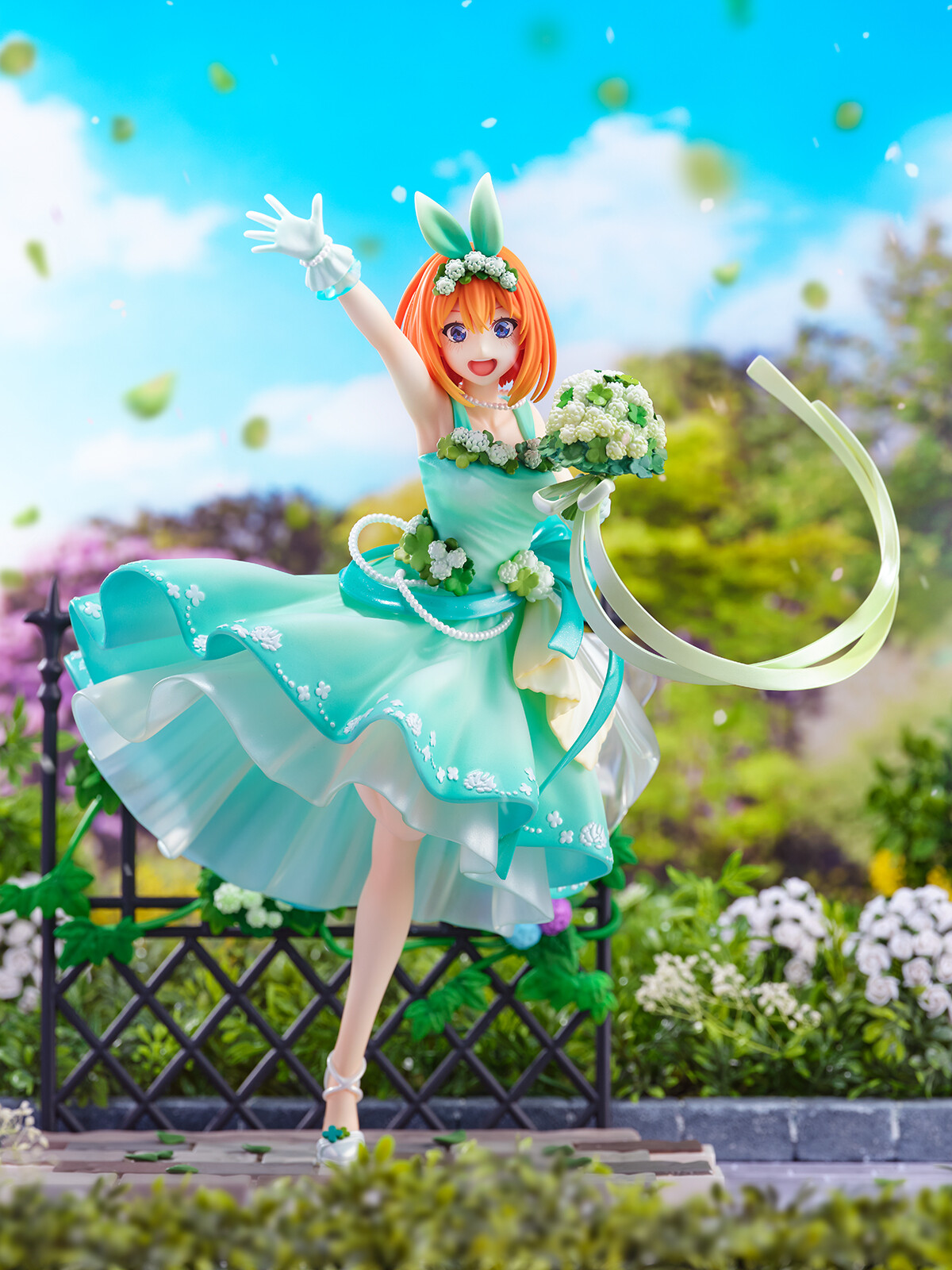 Eiga Gotoubun no Hanayome - Nakano Yotsuba - Shibuya Scramble Figure - 1/7 - Floral Dress Ver. (eStream)