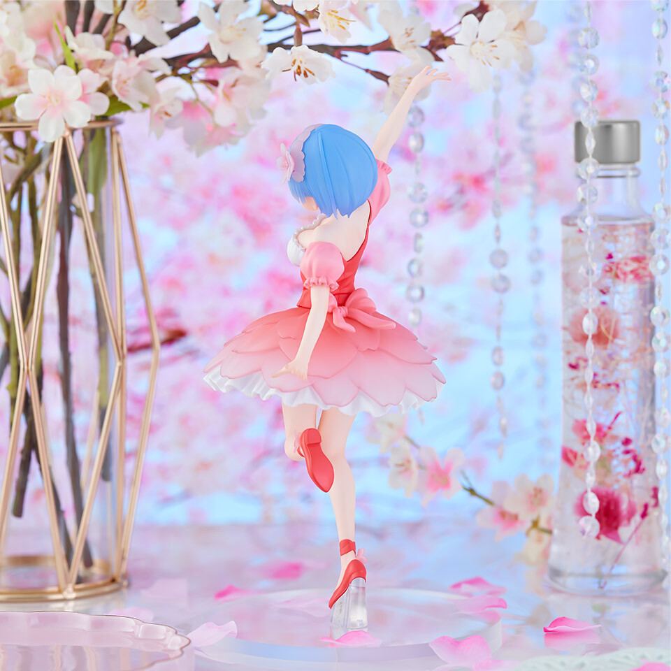 Re:Zero kara Hajimeru Isekai Seikatsu - Rem - Trio-Try-iT Figure - Cherry Blossom (FuRyu) photo 3