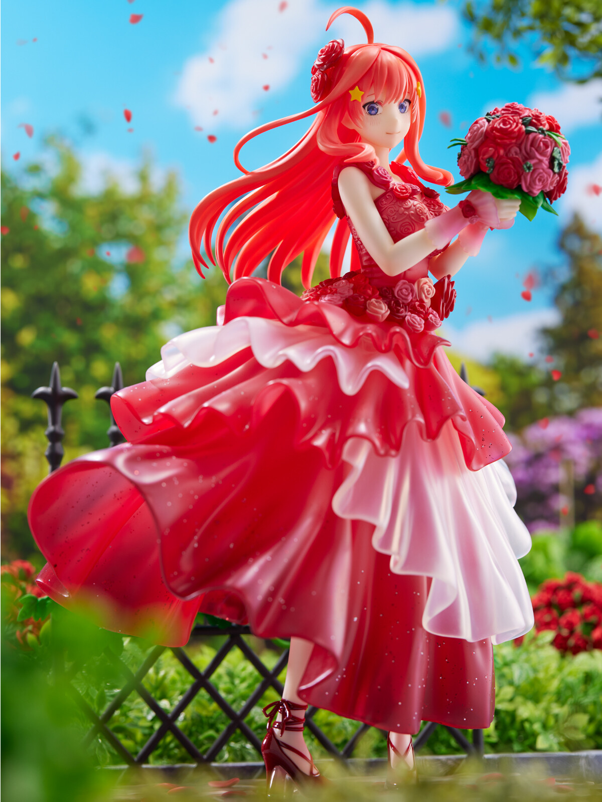 Eiga Gotoubun no Hanayome - Nakano Itsuki - Shibuya Scramble Figure - 1/7 - Floral Dress Ver. (eStream)