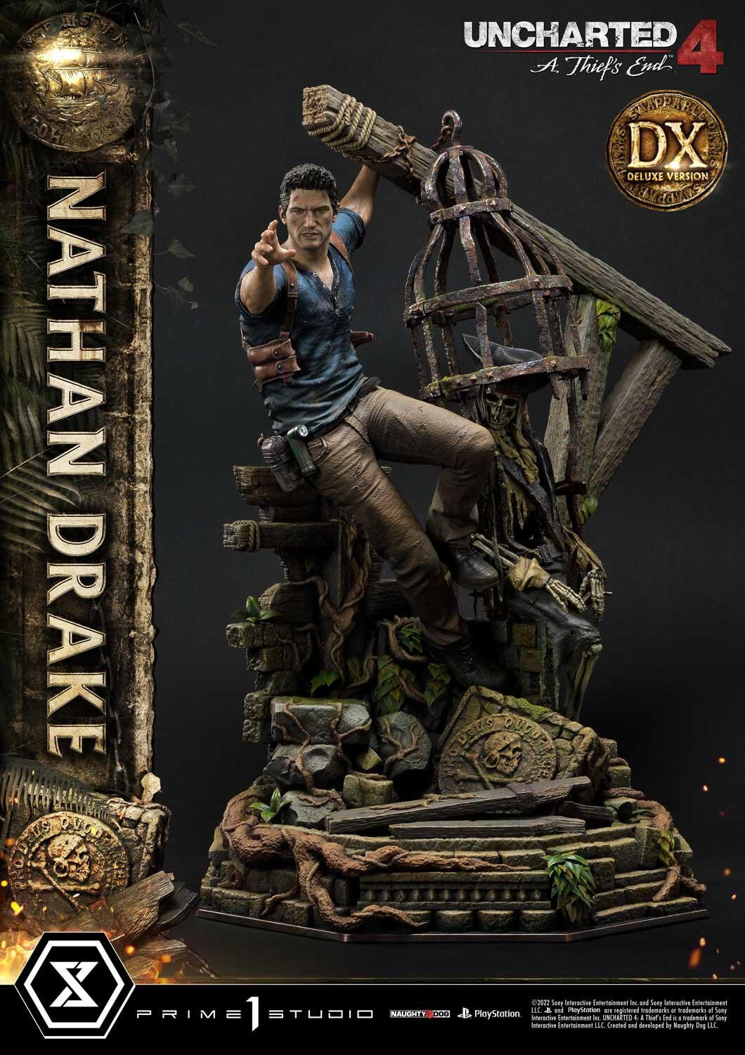 Uncharted 4: A Thief's End - Nathan Drake - Ultimate Premium Masterline  (UPMU4-01DX) - 1/4 - DX Version (Prime 1 Studio) photo 17