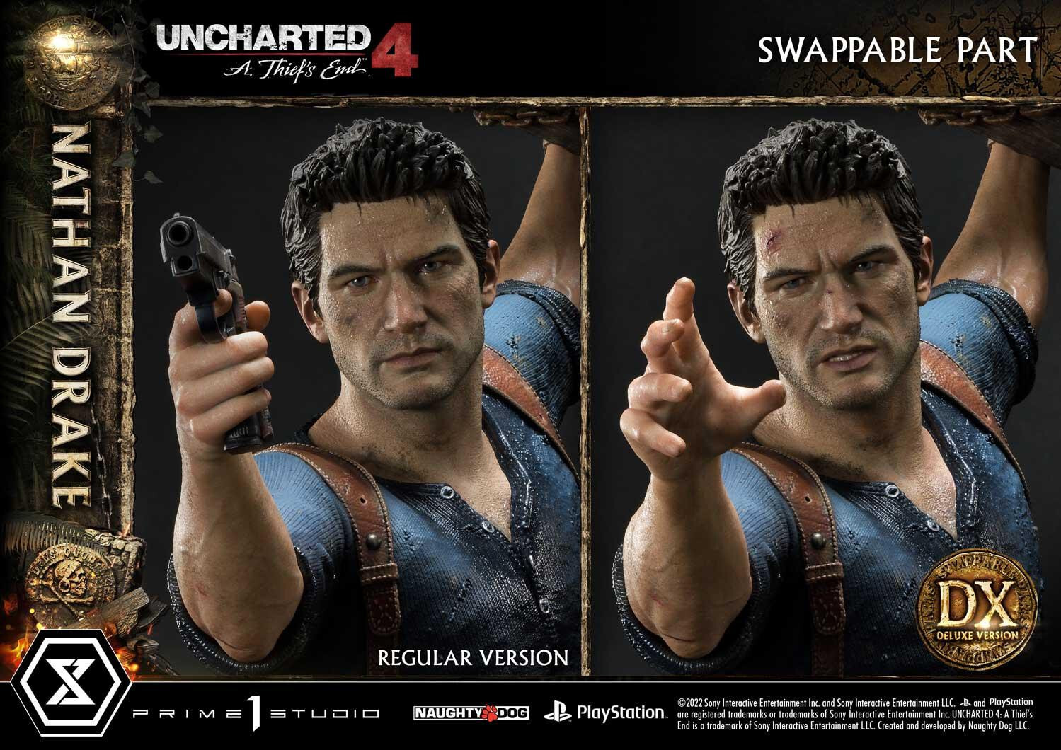 Uncharted 4: A Thief's End - Nathan Drake - Ultimate Premium Masterline  (UPMU4-01DX) - 1/4 - DX Version (Prime 1 Studio) photo 22