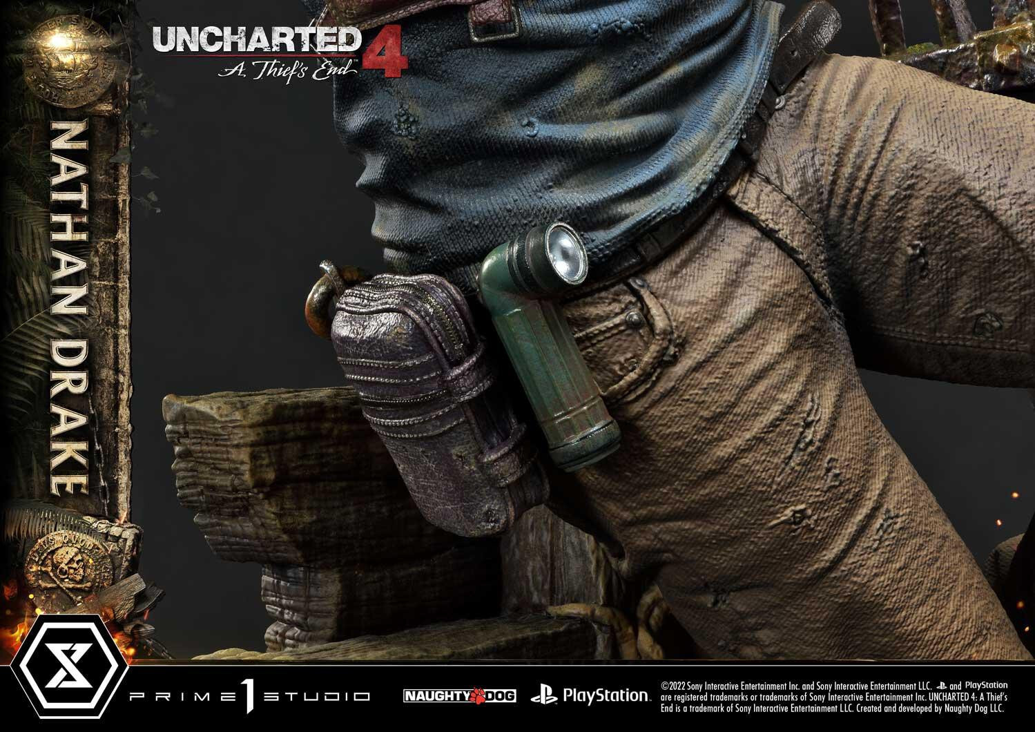 Uncharted 4: A Thief's End - Nathan Drake - Ultimate Premium Masterline  (UPMU4-01DX) - 1/4 - DX Version (Prime 1 Studio) photo 25