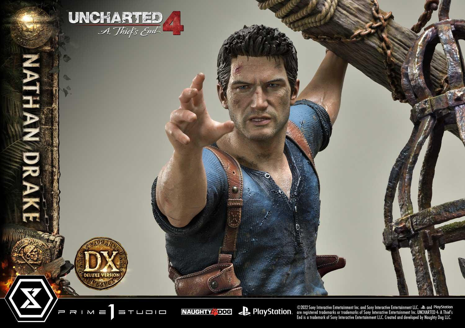 Uncharted 4: A Thief's End - Nathan Drake - Ultimate Premium Masterline  (UPMU4-01DX) - 1/4 - DX Version (Prime 1 Studio) photo 34