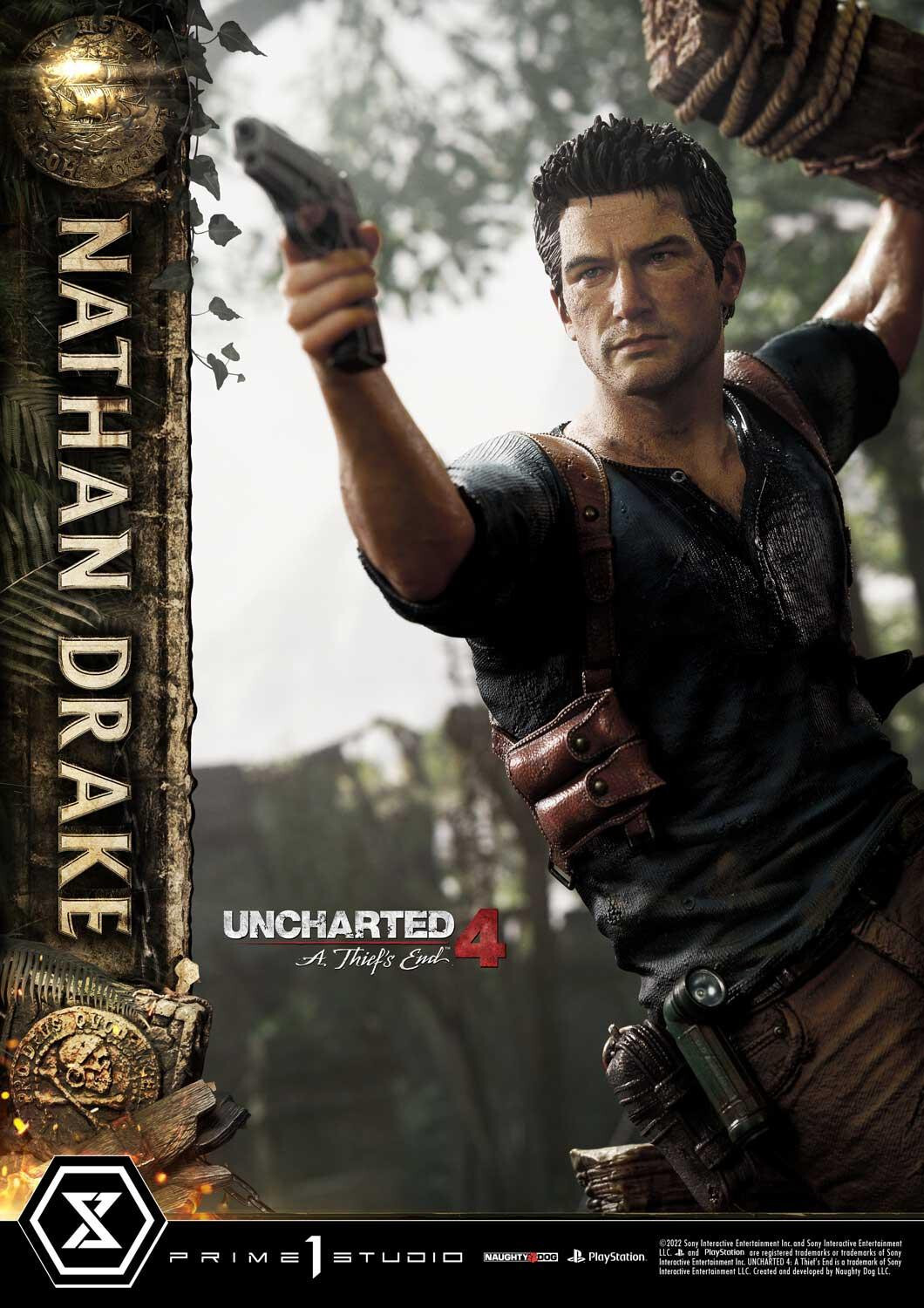 Uncharted 4: A Thief's End - Nathan Drake - Ultimate Premium Masterline  (UPMU4-01DX) - 1/4 - DX Version (Prime 1 Studio) photo 47