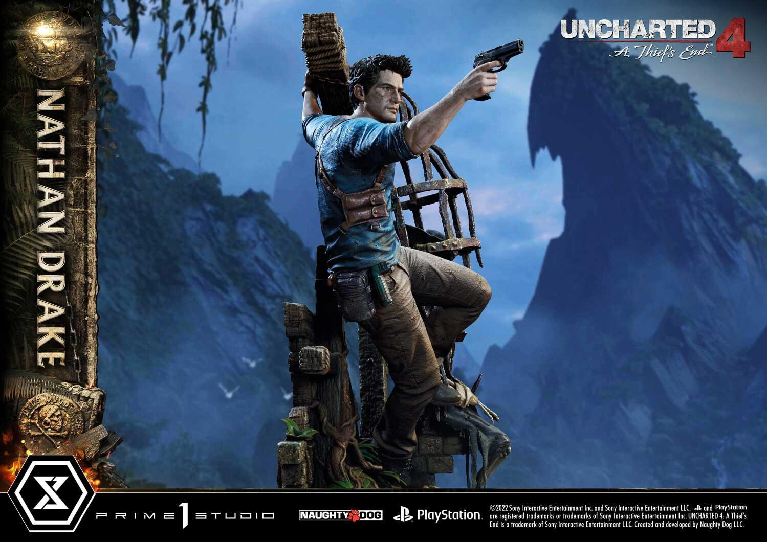 Uncharted 4: A Thief's End - Nathan Drake - Ultimate Premium Masterline  (UPMU4-01DX) - 1/4 - DX Version (Prime 1 Studio) photo 58