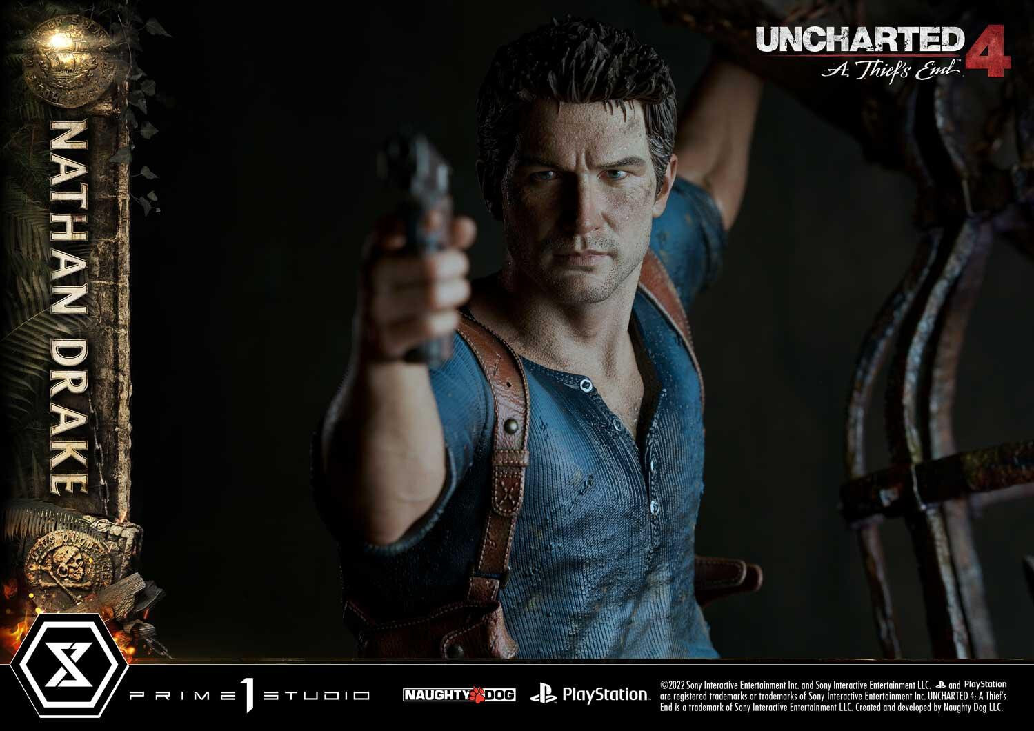 Uncharted 4: A Thief's End - Nathan Drake - Ultimate Premium Masterline  (UPMU4-01DX) - 1/4 - DX Version (Prime 1 Studio) photo 60