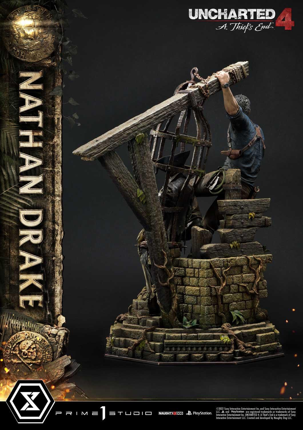 Uncharted 4: A Thief's End - Nathan Drake - Ultimate Premium Masterline  (UPMU4-01DX) - 1/4 - DX Version (Prime 1 Studio) photo 62