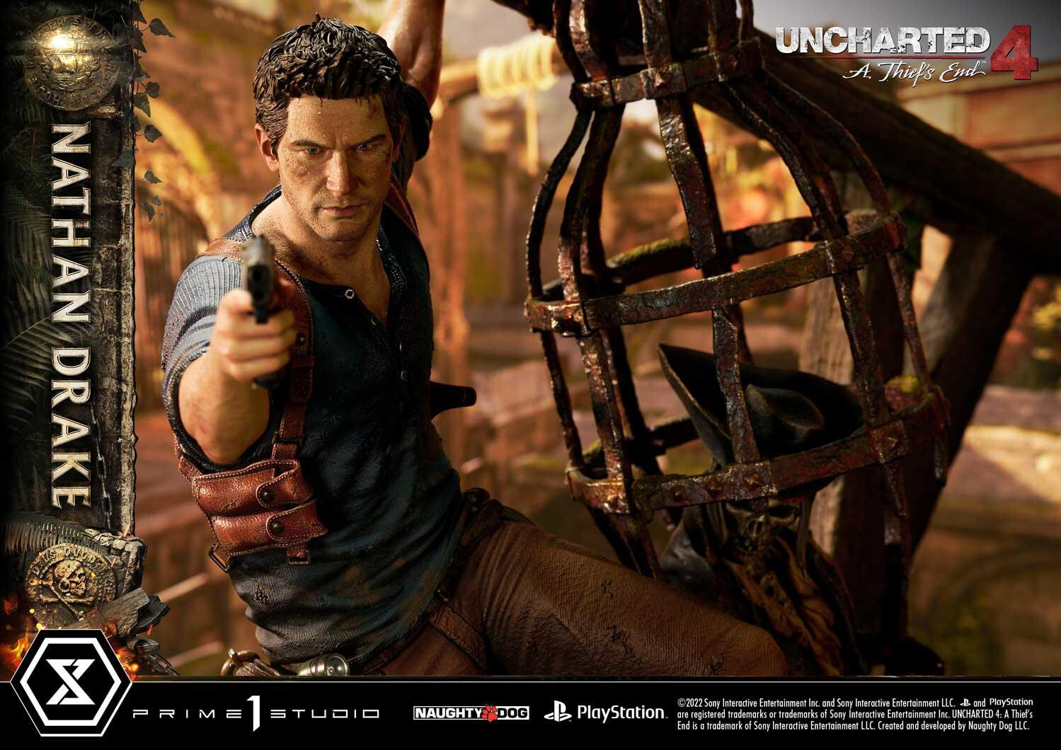 Uncharted 4: A Thief's End - Nathan Drake - Ultimate Premium Masterline  (UPMU4-01DX) - 1/4 - DX Version (Prime 1 Studio) photo 76