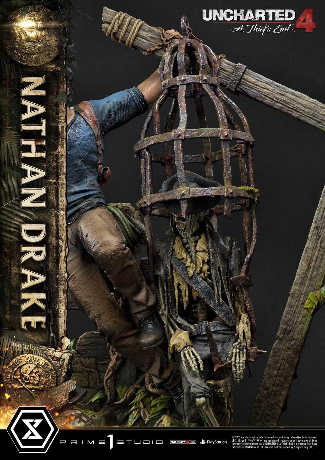 Uncharted 4: A Thief's End - Nathan Drake - Ultimate Premium Masterline  (UPMU4-01DX) - 1/4 - DX Version (Prime 1 Studio) photo 82