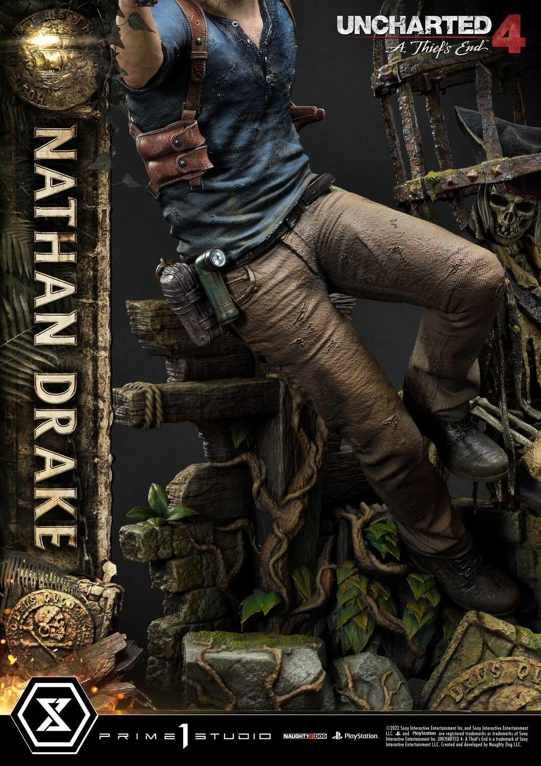 Uncharted 4: A Thief's End - Nathan Drake - Ultimate Premium Masterline  (UPMU4-01DX) - 1/4 - DX Version (Prime 1 Studio) photo 84
