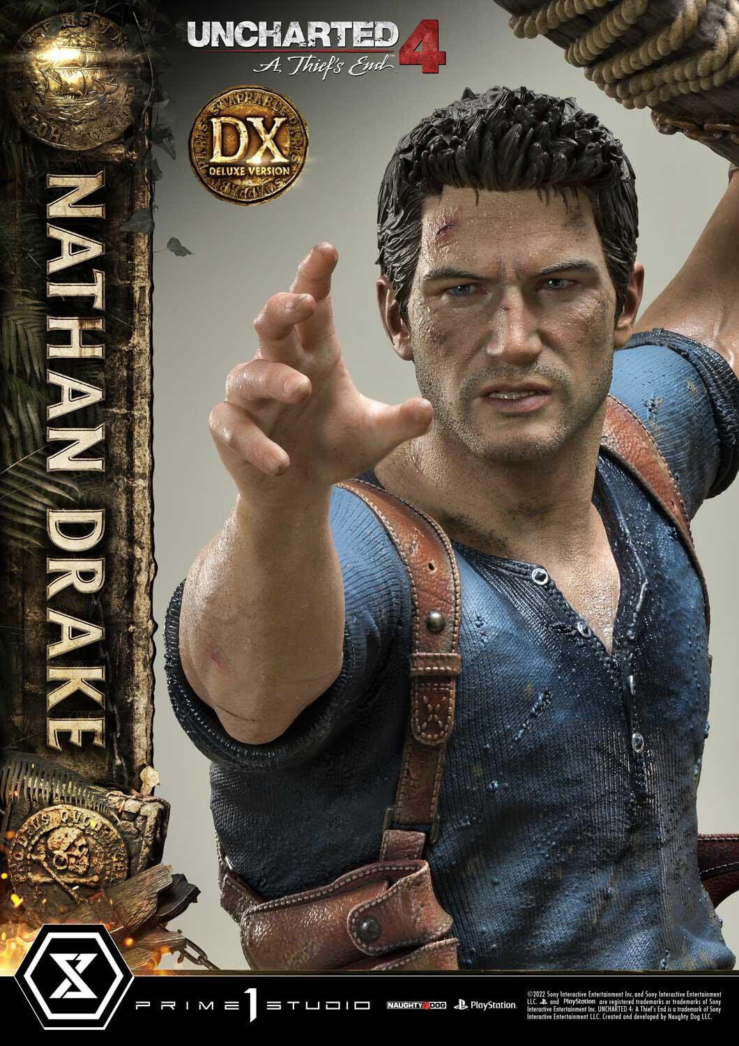 Uncharted 4: A Thief's End - Nathan Drake - Ultimate Premium Masterline  (UPMU4-01DXS) - 1/4 - DX Bonus Version (Prime 1 Studio) photo 6
