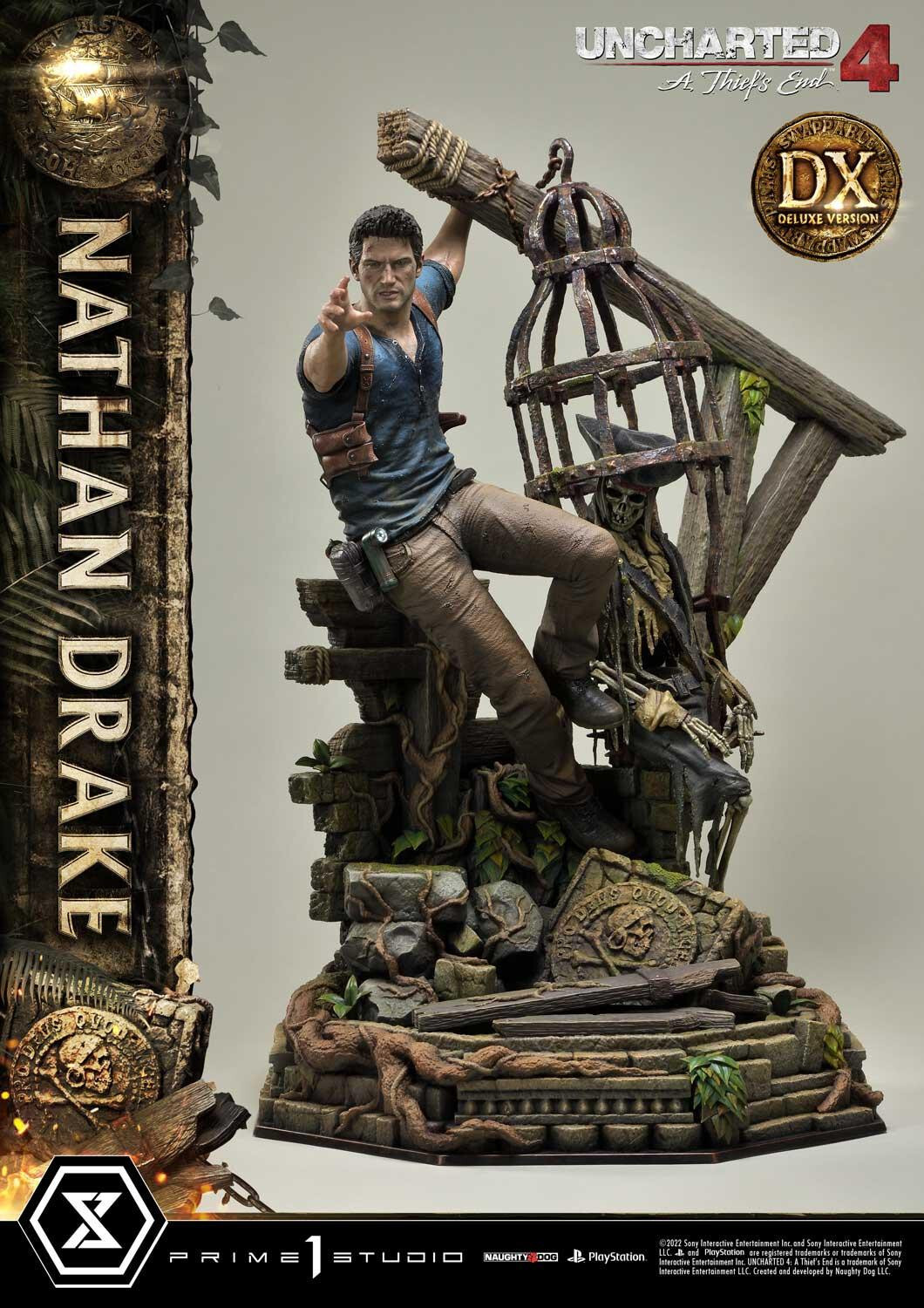 Uncharted 4: A Thief's End - Nathan Drake - Ultimate Premium Masterline  (UPMU4-01DXS) - 1/4 - DX Bonus Version (Prime 1 Studio) photo 7