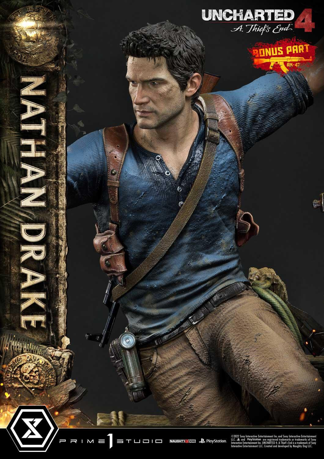 Uncharted 4: A Thief's End - Nathan Drake - Ultimate Premium Masterline  (UPMU4-01DXS) - 1/4 - DX Bonus Version (Prime 1 Studio) photo 8