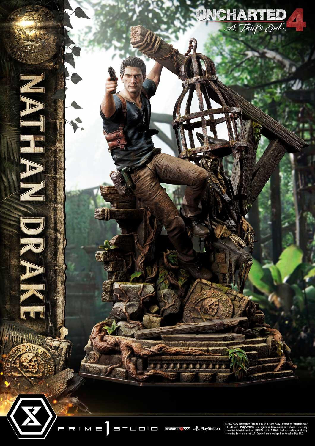 Uncharted 4: A Thief's End - Nathan Drake - Ultimate Premium Masterline  (UPMU4-01DXS) - 1/4 - DX Bonus Version (Prime 1 Studio) photo 10
