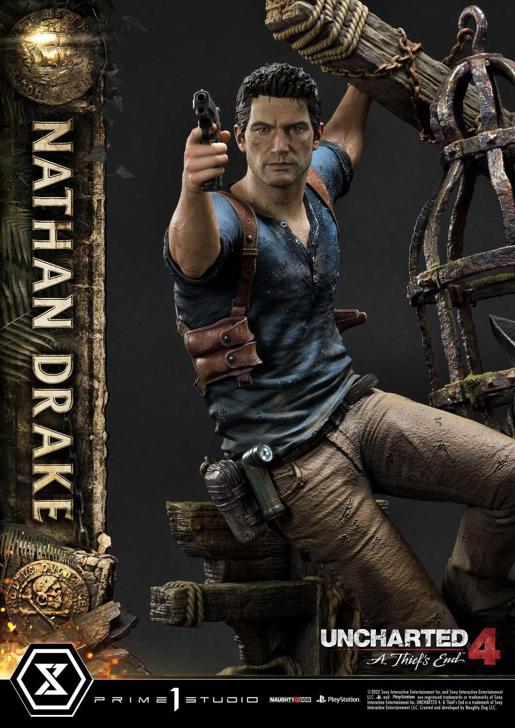 Uncharted 4: A Thief's End - Nathan Drake - Ultimate Premium Masterline  (UPMU4-01DXS) - 1/4 - DX Bonus Version (Prime 1 Studio) photo 24