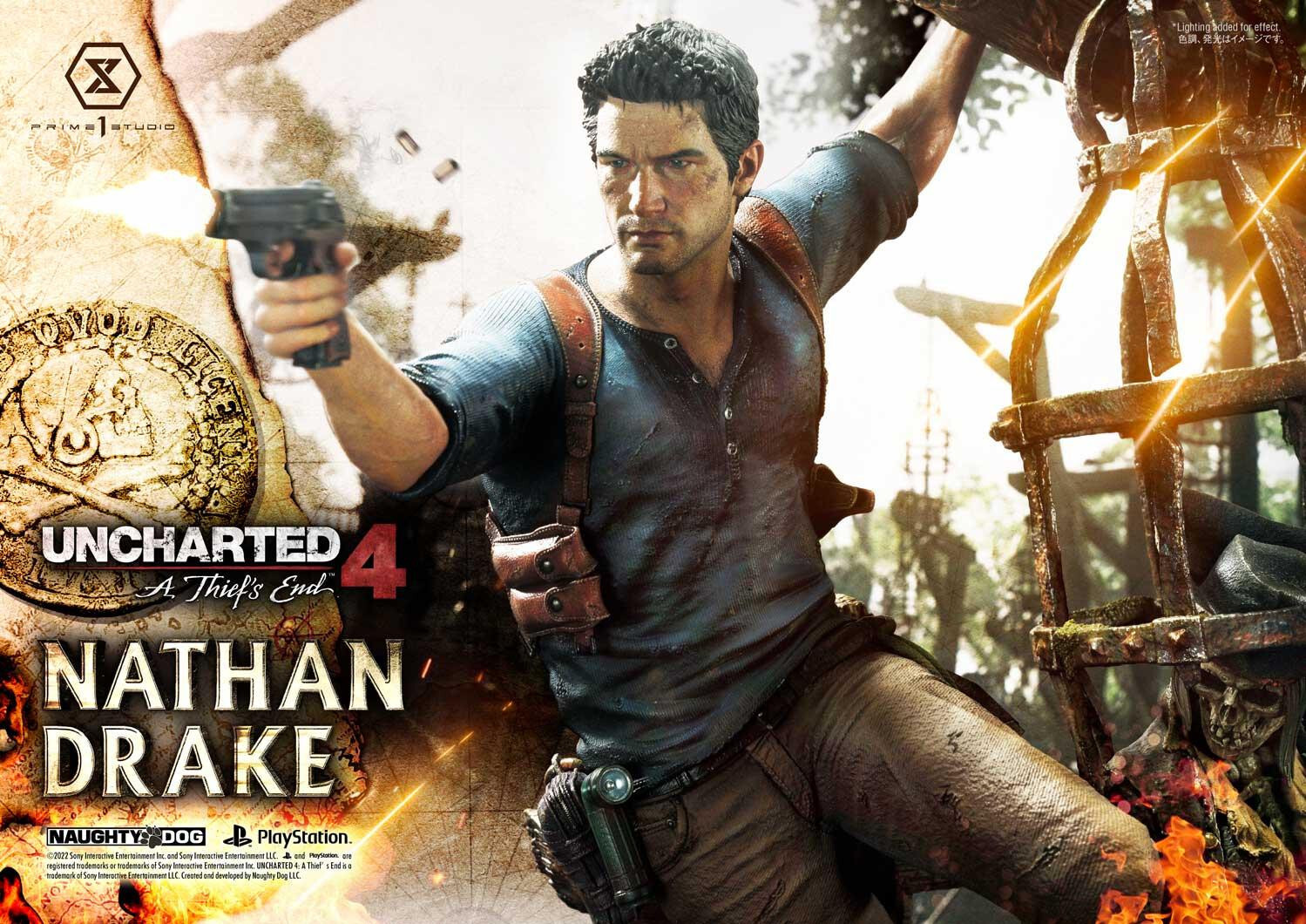 Uncharted 4: A Thief's End - Nathan Drake - Ultimate Premium Masterline  (UPMU4-01DXS) - 1/4 - DX Bonus Version (Prime 1 Studio) photo 26