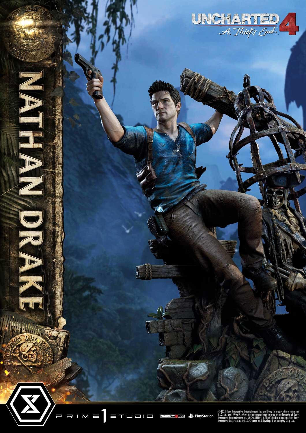 Uncharted 4: A Thief's End - Nathan Drake - Ultimate Premium Masterline  (UPMU4-01DXS) - 1/4 - DX Bonus Version (Prime 1 Studio) photo 28