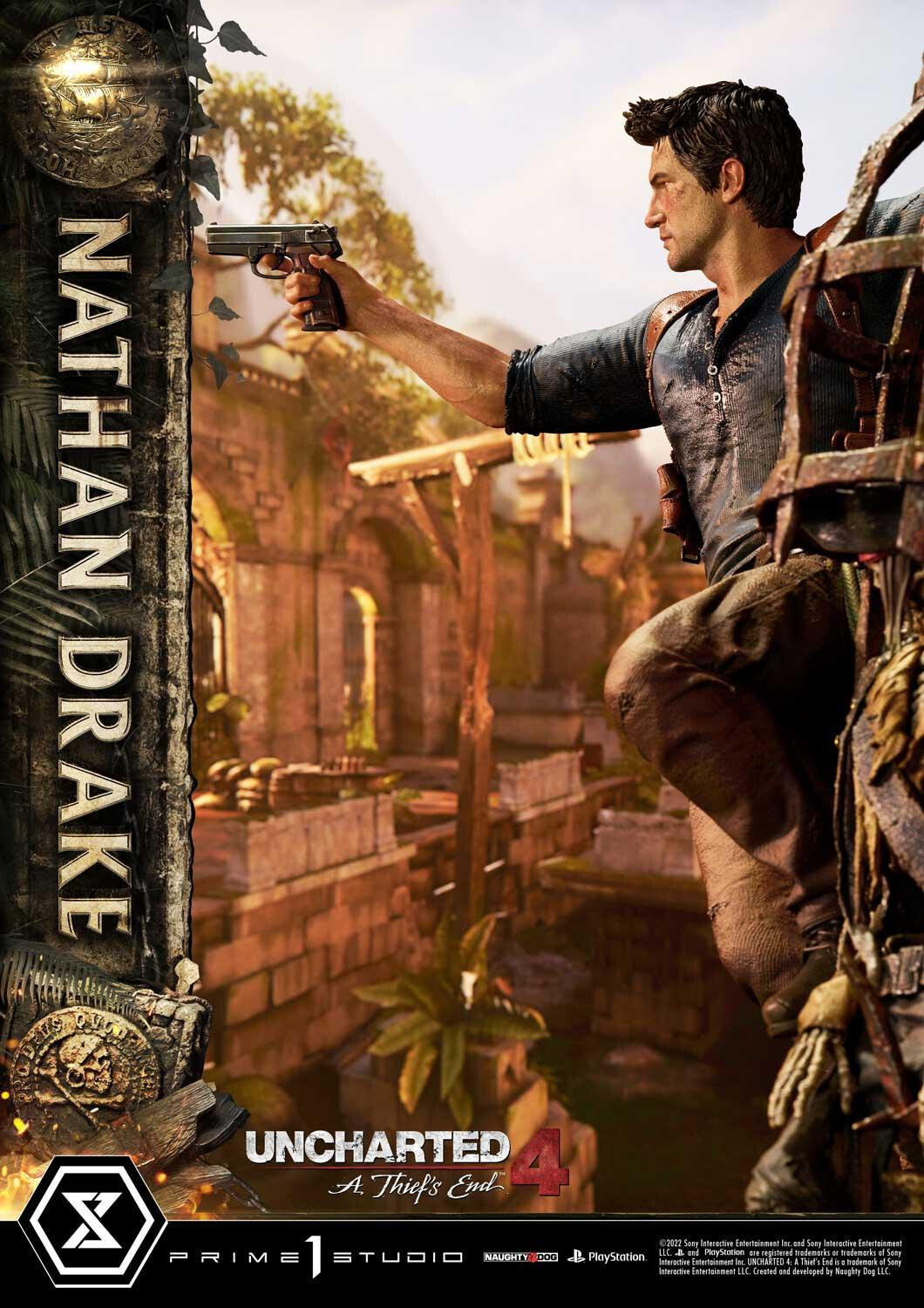 Uncharted 4: A Thief's End - Nathan Drake - Ultimate Premium Masterline  (UPMU4-01DXS) - 1/4 - DX Bonus Version (Prime 1 Studio) photo 32