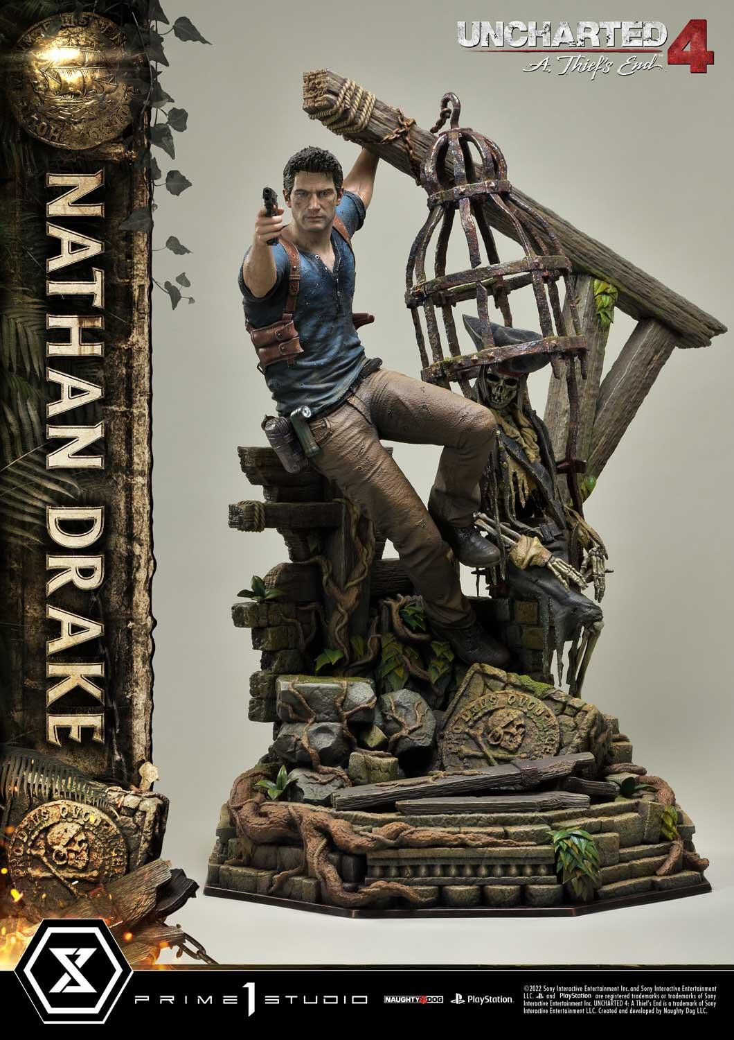 Uncharted 4: A Thief's End - Nathan Drake - Ultimate Premium Masterline  (UPMU4-01DXS) - 1/4 - DX Bonus Version (Prime 1 Studio) photo 35