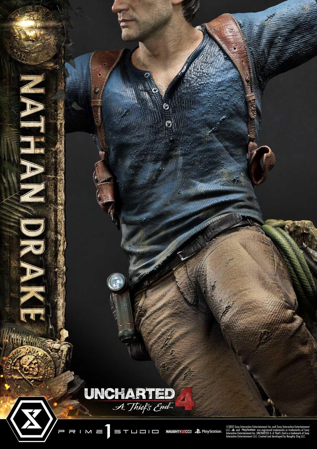 Uncharted 4: A Thief's End - Nathan Drake - Ultimate Premium Masterline  (UPMU4-01DXS) - 1/4 - DX Bonus Version (Prime 1 Studio) photo 40