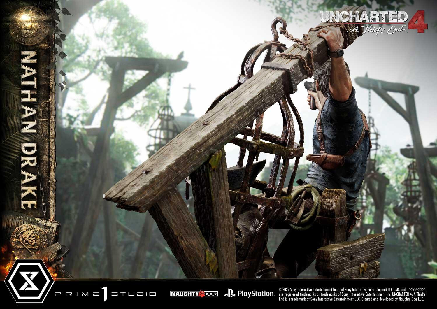 Uncharted 4: A Thief's End - Nathan Drake - Ultimate Premium Masterline  (UPMU4-01DXS) - 1/4 - DX Bonus Version (Prime 1 Studio) photo 46