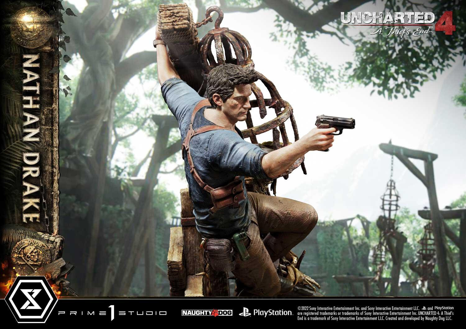 Uncharted 4: A Thief's End - Nathan Drake - Ultimate Premium Masterline  (UPMU4-01DXS) - 1/4 - DX Bonus Version (Prime 1 Studio) photo 47