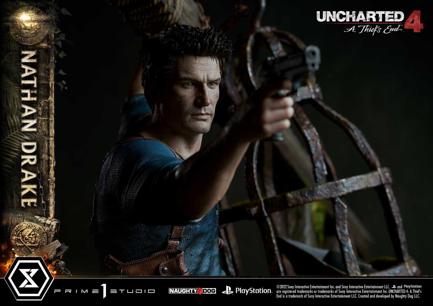 Uncharted 4: A Thief's End - Nathan Drake - Ultimate Premium Masterline  (UPMU4-01DXS) - 1/4 - DX Bonus Version (Prime 1 Studio) photo 51