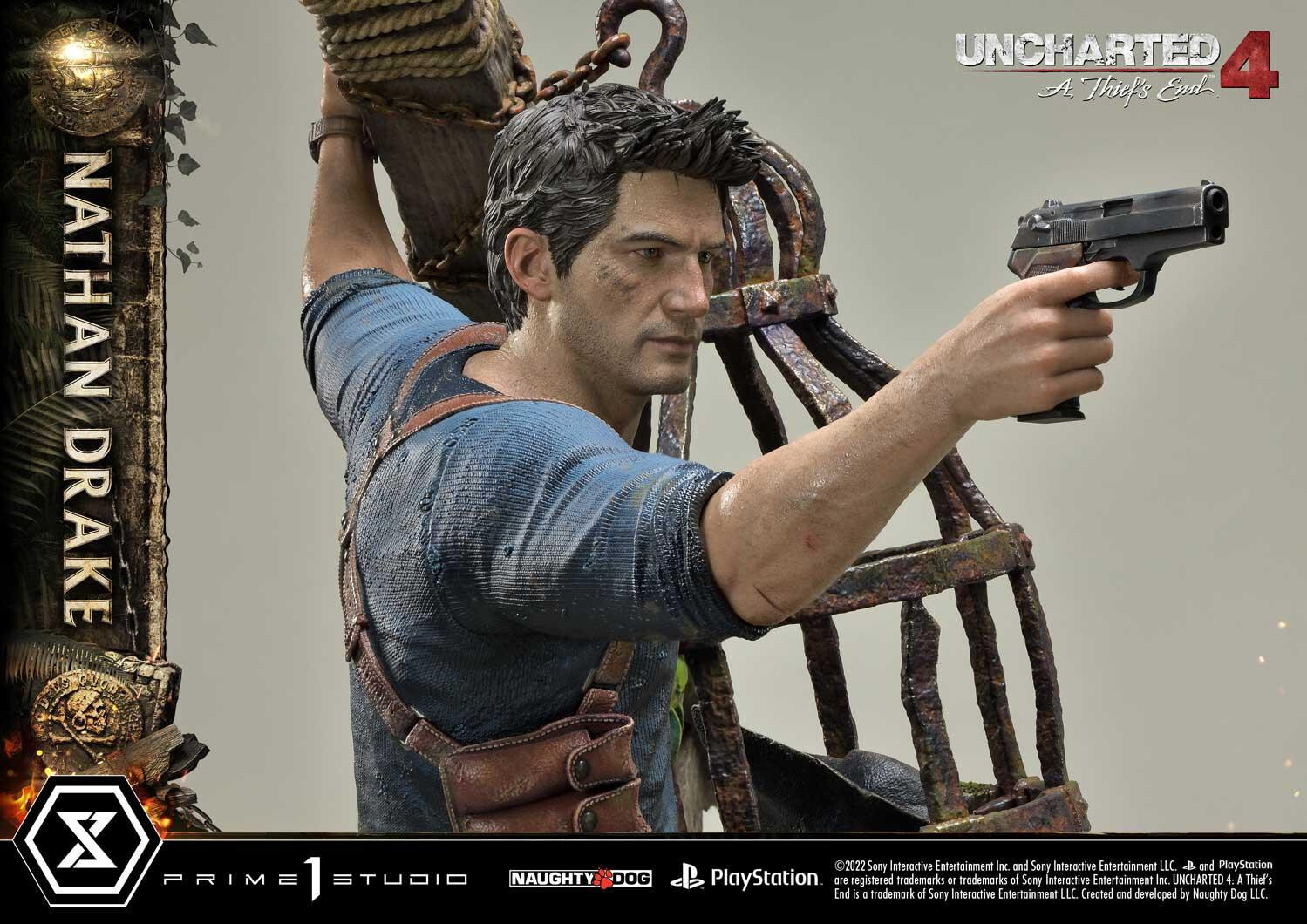Uncharted 4: A Thief's End - Nathan Drake - Ultimate Premium Masterline  (UPMU4-01DXS) - 1/4 - DX Bonus Version (Prime 1 Studio) photo 54