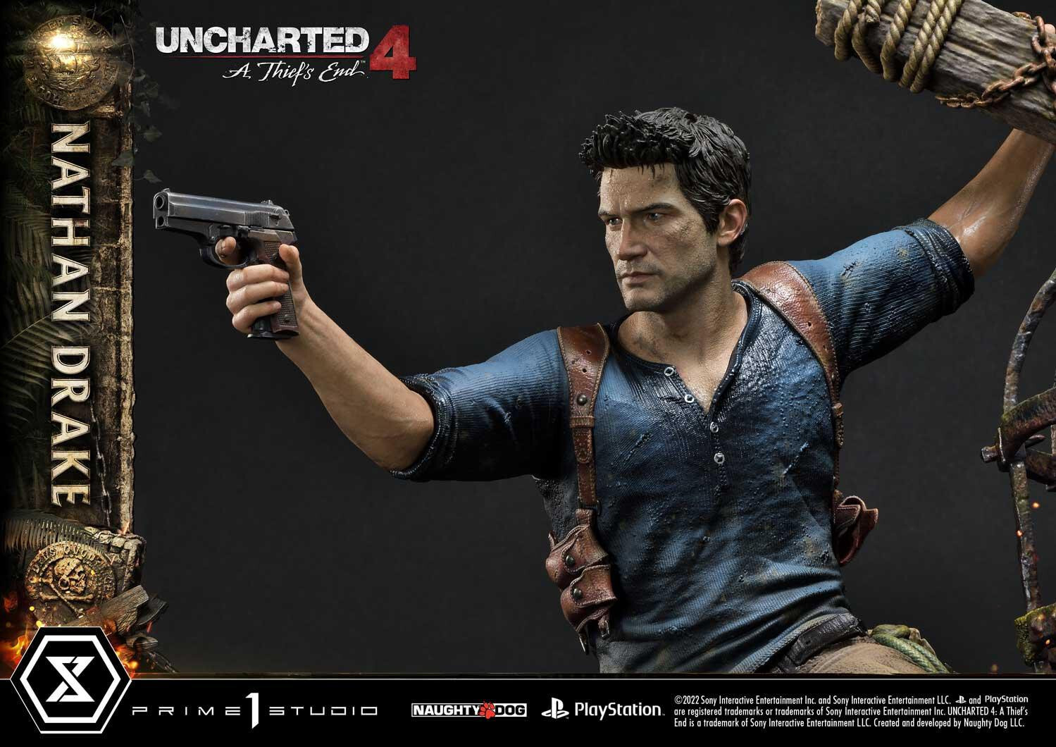 Uncharted 4: A Thief's End - Nathan Drake - Ultimate Premium Masterline  (UPMU4-01DXS) - 1/4 - DX Bonus Version (Prime 1 Studio) photo 55