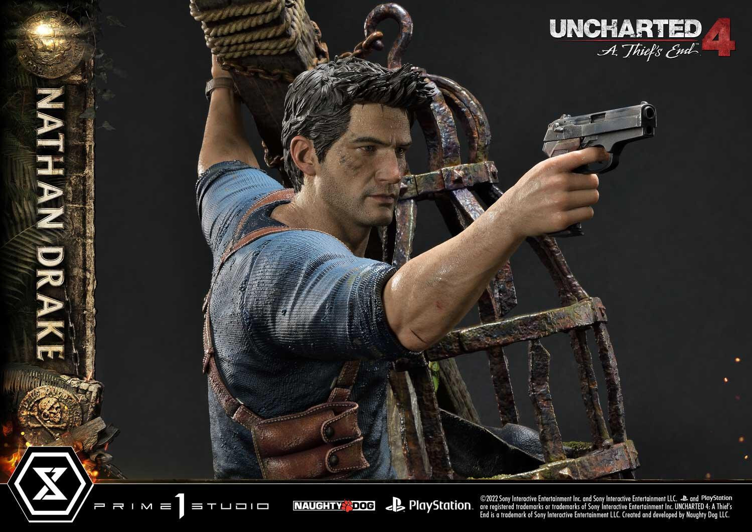 Uncharted 4: A Thief's End - Nathan Drake - Ultimate Premium Masterline  (UPMU4-01DXS) - 1/4 - DX Bonus Version (Prime 1 Studio) photo 56