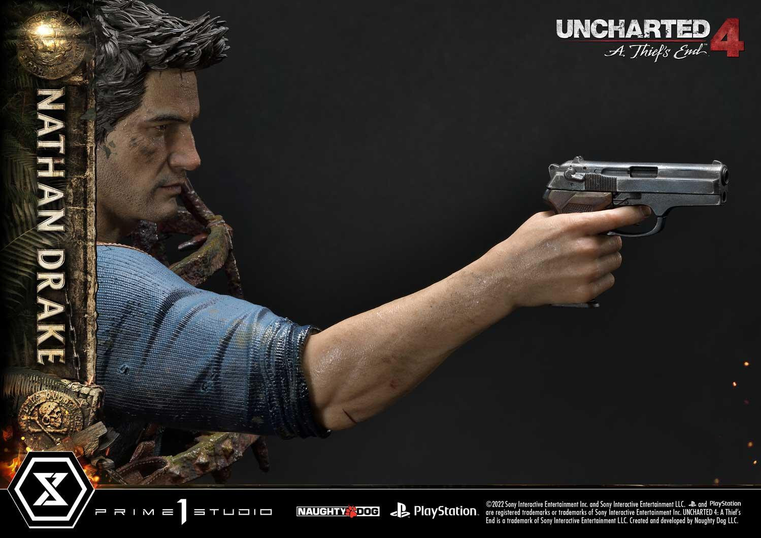 Uncharted 4: A Thief's End - Nathan Drake - Ultimate Premium Masterline  (UPMU4-01DXS) - 1/4 - DX Bonus Version (Prime 1 Studio) photo 61