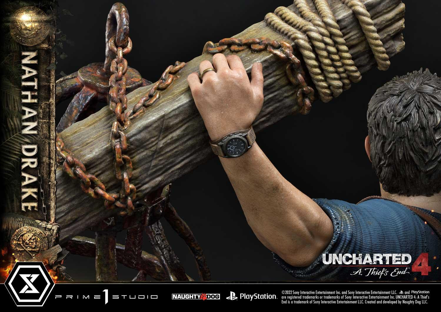 Uncharted 4: A Thief's End - Nathan Drake - Ultimate Premium Masterline  (UPMU4-01DXS) - 1/4 - DX Bonus Version (Prime 1 Studio) photo 62
