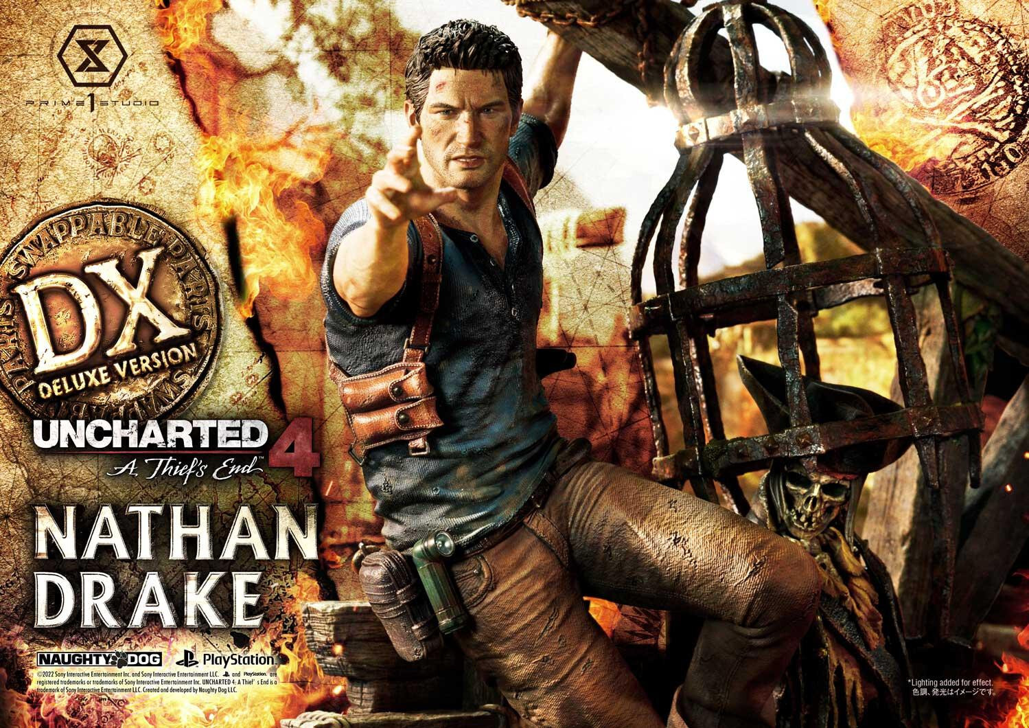 Uncharted 4: A Thief's End - Nathan Drake - Ultimate Premium Masterline  (UPMU4-01DXS) - 1/4 - DX Bonus Version (Prime 1 Studio) photo 70