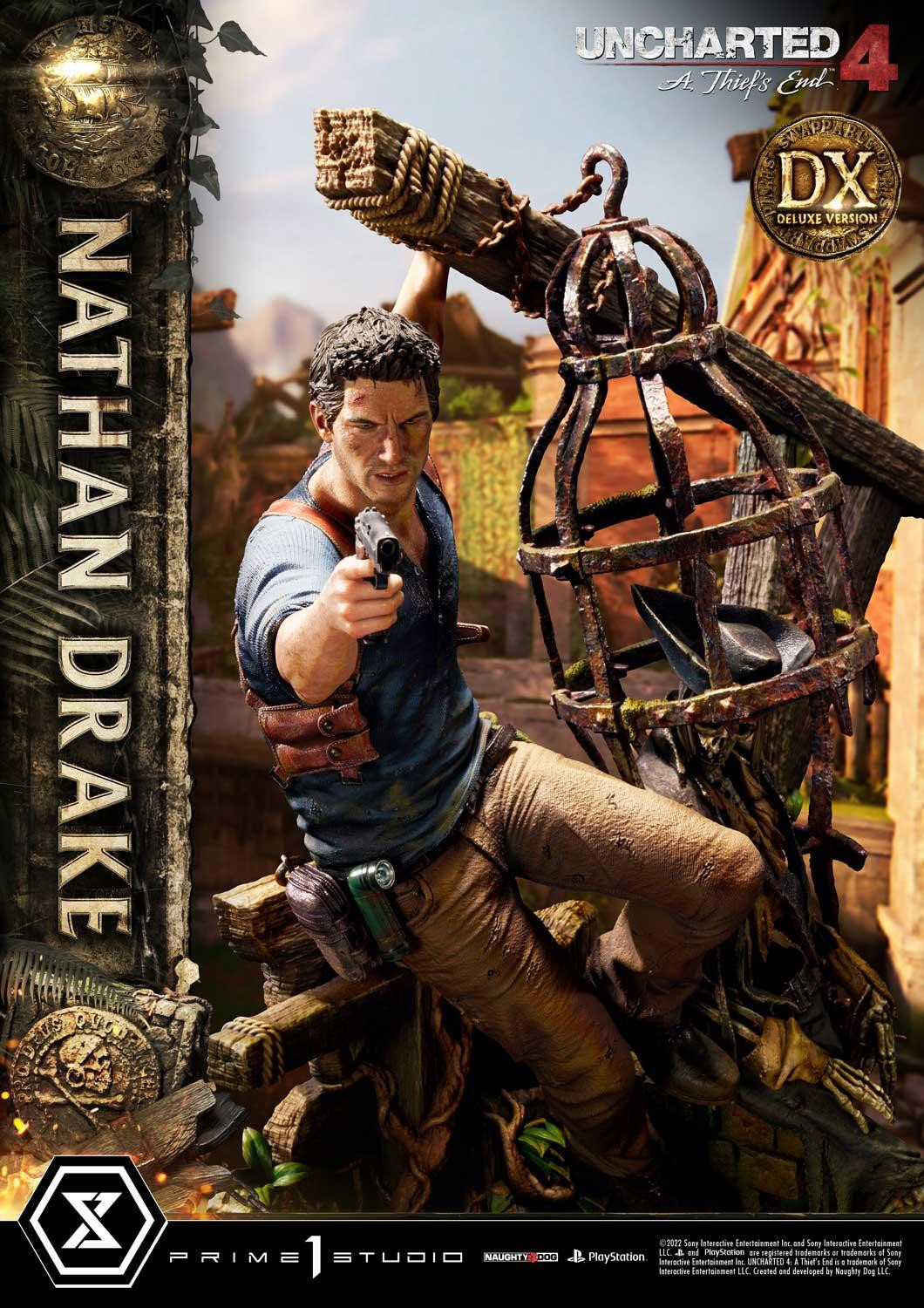 Uncharted 4: A Thief's End - Nathan Drake - Ultimate Premium Masterline  (UPMU4-01DXS) - 1/4 - DX Bonus Version (Prime 1 Studio) photo 72