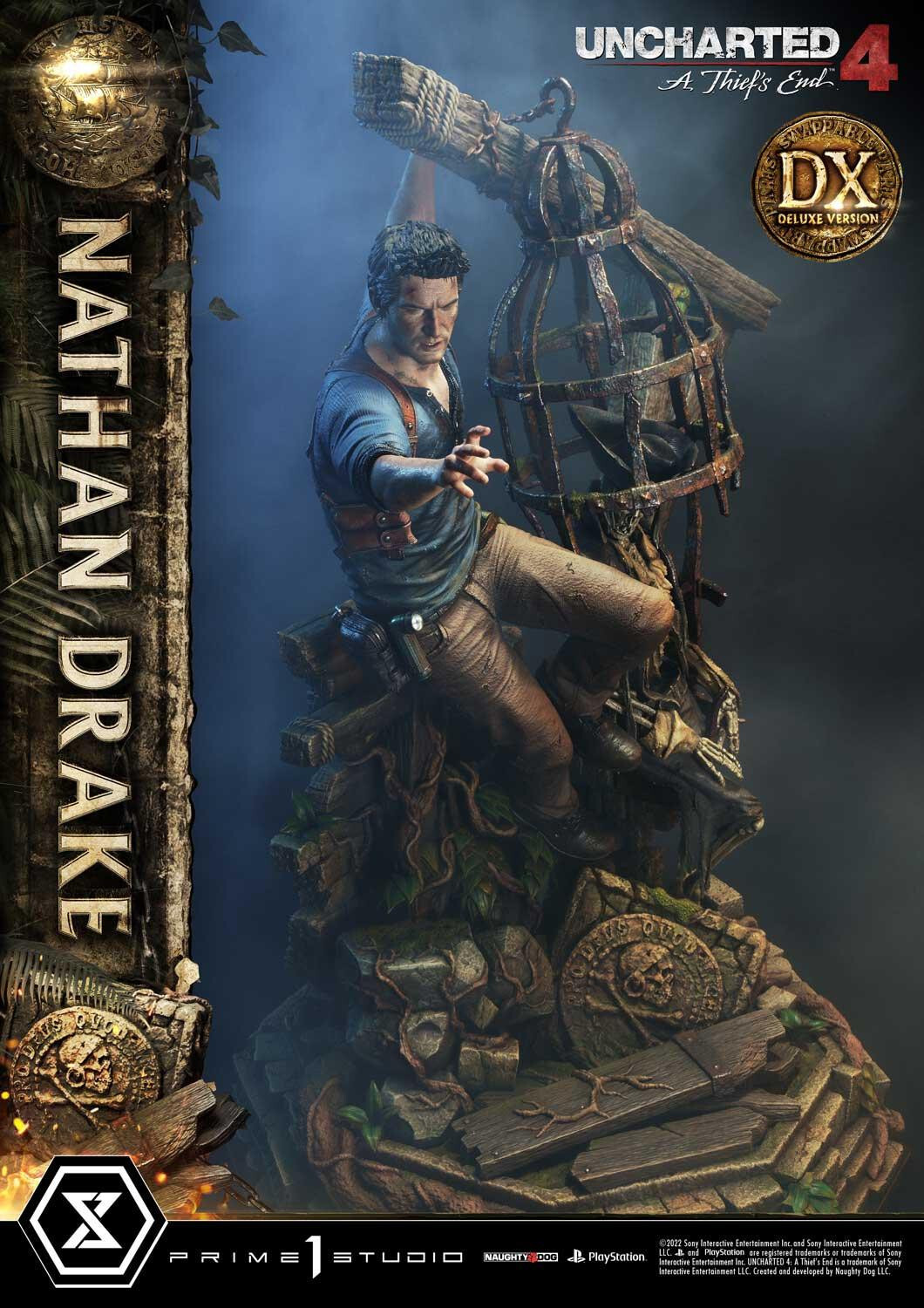 Uncharted 4: A Thief's End - Nathan Drake - Ultimate Premium Masterline  (UPMU4-01DXS) - 1/4 - DX Bonus Version (Prime 1 Studio) photo 74