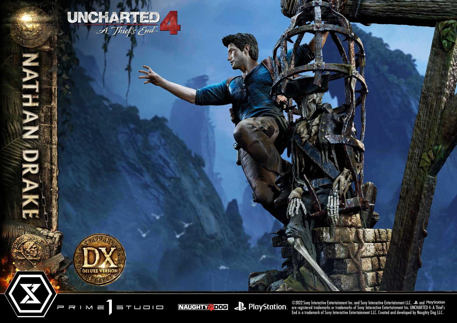 Uncharted 4: A Thief's End - Nathan Drake - Ultimate Premium Masterline  (UPMU4-01DXS) - 1/4 - DX Bonus Version (Prime 1 Studio) photo 82