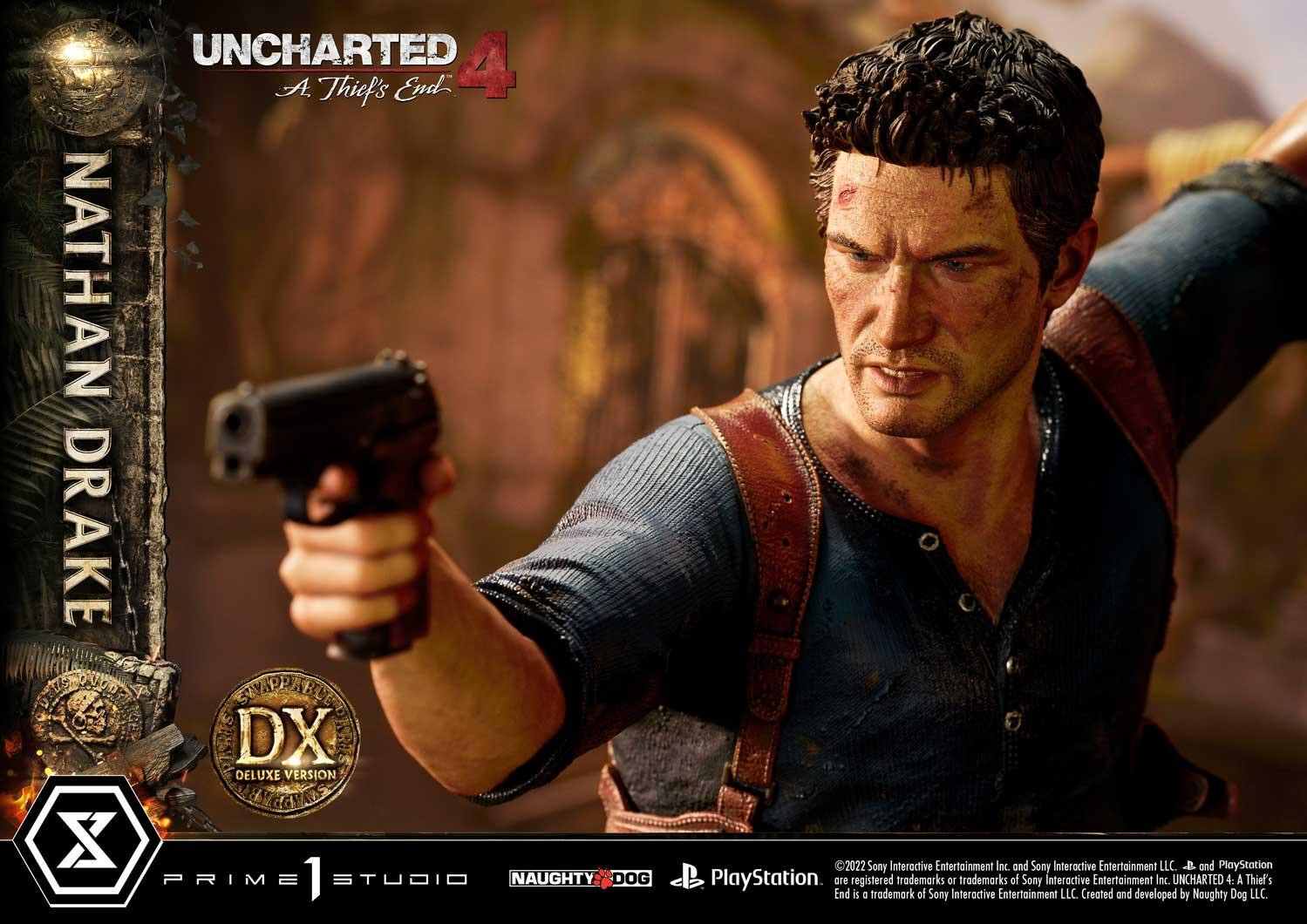 Uncharted 4: A Thief's End - Nathan Drake - Ultimate Premium Masterline  (UPMU4-01DXS) - 1/4 - DX Bonus Version (Prime 1 Studio) photo 84