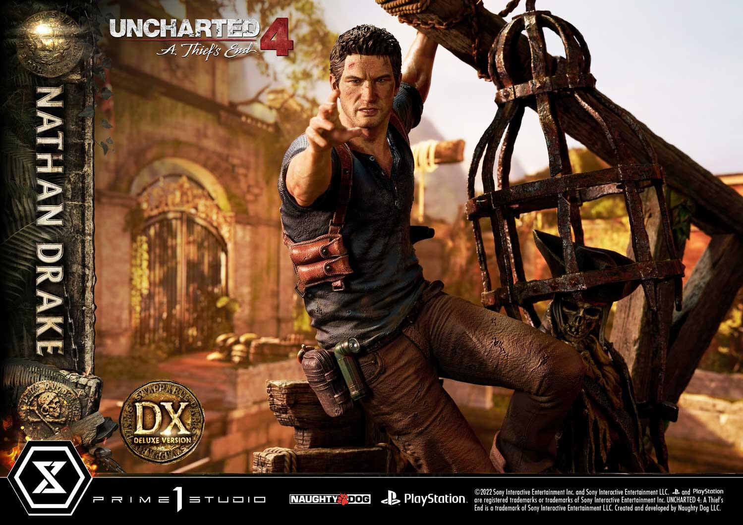 Uncharted 4: A Thief's End - Nathan Drake - Ultimate Premium Masterline  (UPMU4-01DXS) - 1/4 - DX Bonus Version (Prime 1 Studio) photo 85
